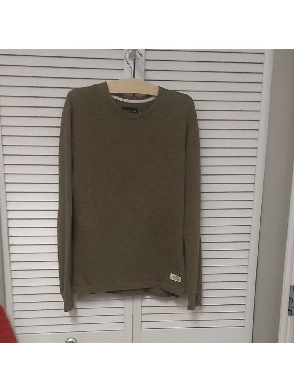 Outclass Olive Green Long Sleeve Shirt